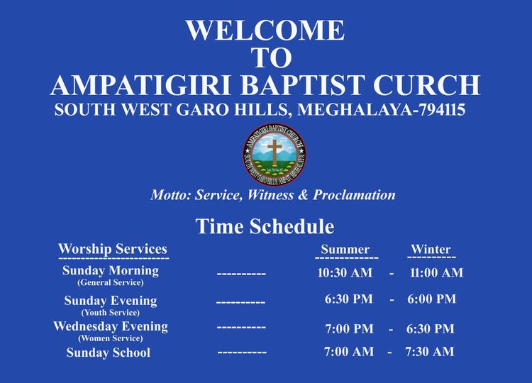 Ampatigiri Baptist Church Ampatigiri Baptist Church
